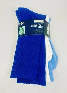 DICK'S SPORT /Size M /WOMENS MENS /CREW SOCK3 PACK/Three colors - Picture 1 of 3