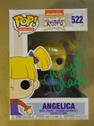Signed Cheryl Chase Autographed Angelica Pickles Rugrats #522 Funko Pop BAS COA