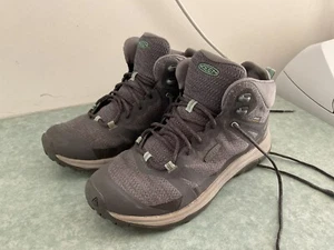 Keen Terrodora 11 Hiking Boot US 7.5 Mid Steel Grey Blue Waterproof - Picture 1 of 8