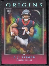 2023 Panini Origins C.J. Stroud Red /149 Texans Rookie #35