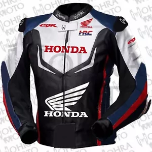 2025 Honda CBR 1,3mm Rindsleder Motorradjacke Unisex Motorradjacke - Bild 1 von 3