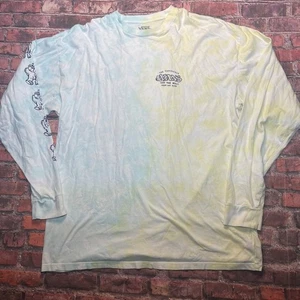 Vans Langarm Tie-Dye Hemd XL 1966 Classic Retro Grafik Keep Art Alive - Bild 1 von 7