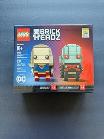 SDCC LEGO Brickheadz Supergirl & Martian Manhunter 41496