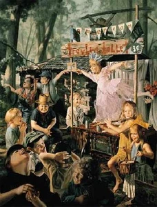 Bob Byerley Traveling Ballet - Children Canvas - Picture 1 of 1