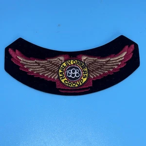 New Harley Davidson 1998 HOG owners group rocker arm patch wings 6" - Picture 1 of 3