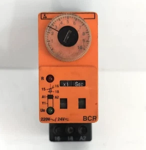 Relé De Retardo SYRELEC BCR Rango 0-10 220-240V / Lote De 6 - Imagen 1 de 12