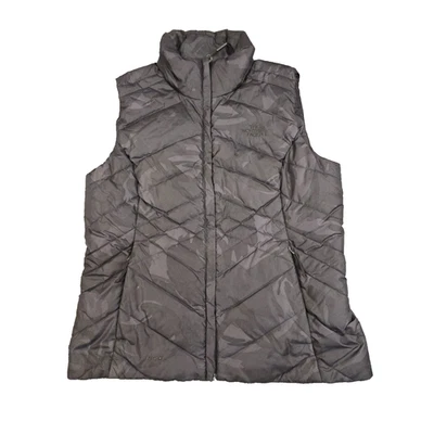 North Face Vest Womens MEDIUM black windbreaker puffer long sleeve Size M - Image 1 of 4