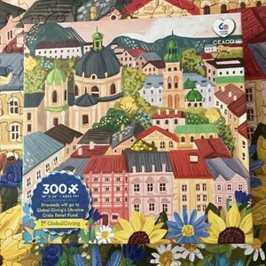 Ceaco ~ Special Edition Stand With Ukraine ~ 300 Piece Jigsaw Puzzle - Picture 1 of 3