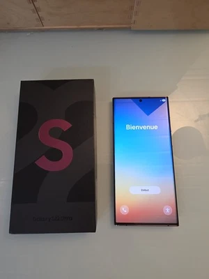 Samsung Galaxy S22 Ultra 256GB, Unlocked, Burgundy - Image 1 of 4