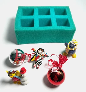 Set of 5 McDonald's Christmas Ornaments 1989 1990s McMemories Ronald Hamburglar - Picture 1 of 15
