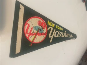 Vintage New York Yankees Mini Filz Wimpel - Bild 1 von 4