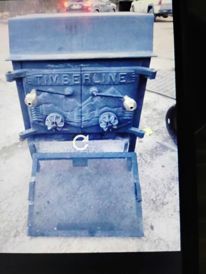 Estufas de leña Timberline pies de bola de acero cromado Foto 1 de 1