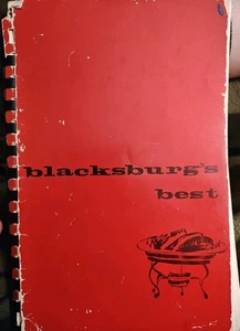 Blacksburg's Best RARE 1960s LOCAL COOKBOOK Blacksburg Junior Women's Club - Imagen 1 de 6
