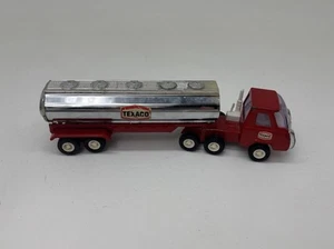 2 Piece Vintage 1950'S Buddy L Corp. TEXACO Tanker Metal Toy Truck & Trailer set - Picture 1 of 8