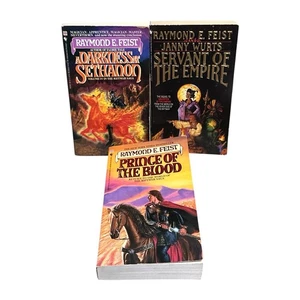 3 Raymond Feist Fantasy Paperback Book Lot Riftwar & Empire - Picture 1 of 7