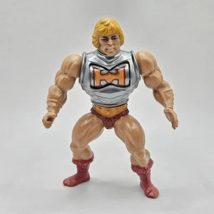Vintage 1983 MOTU Mattel Battle Armor He-Man 5.5" Action Figure Moving Chest - Picture 1 of 9
