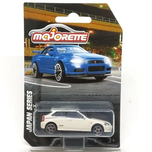 Majorette Honda Civic Type R EK9 Japan Series White 1:57 (3") in Package - Picture 1 of 4