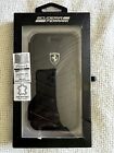 NOS Scuderia Ferrari Booktype Folio Black Leather Case For IPhone 8 - 7 - 6 -6S