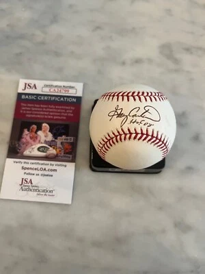 Gary Carter Expos Mets Signed HOF 2003 Official MLB Baseball JSA Certified - Image 1 of 4