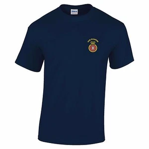 OFFICIAL HMS Diamond Embroidered T-Shirt - Picture 1 of 11