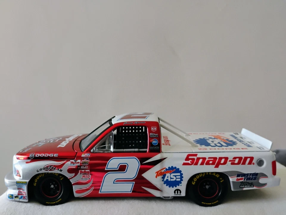 2004 Action #2 Jimmy Spencer Dodge Ram Snap-On 85th Color Chrome #145 of 288 - Image 1 of 4