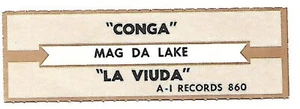 Mag Da Lake, Conga/La Viuda, Jukebox Label - Picture 1 of 1
