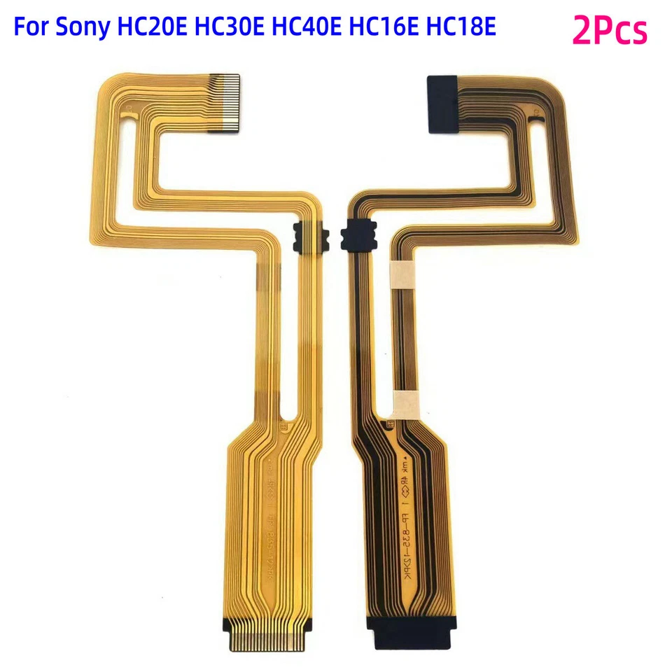 Cable flexible de bisagra de pantalla LCD para cámara para Sony HC20E HC30E HC40E HC16 HC18E Foto 1 de 1