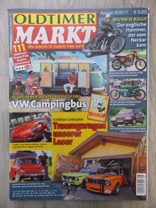 Oldtimer Markt August 2011 8/2011 Lancia Thema 8.32 NSU 500 VW Westfalia Camper - Bild 1 von 7