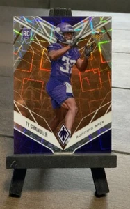 2022 Panini Phoenix -Orange Lazer #155 Ty Chandler RC /75 Minnesota Vikings - Picture 1 of 3