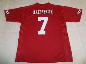 MINT! Colin Kaepernick #7 San Francisco 49ers NFL Authentic Jersey YOUTH Boys L