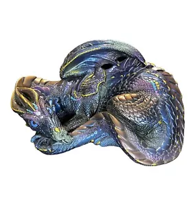 Figurine Windstone Editions© 1985 M. Pena Mother Peacock Dragon DH-7002 - Picture 1 of 12