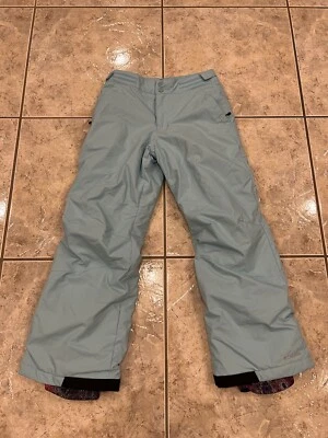 Niña 14-16 Columbia Esquí Nieve Azul Claro Omni Tech Impermeable Bugaboo Aislado Foto 1 de 4