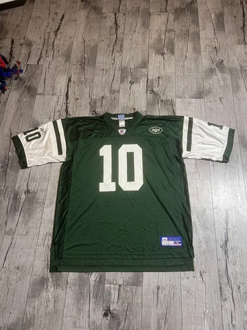 REEBOK NFL New York Jets #10 Chad Pennington Jersey Size XXL 2XL Cover