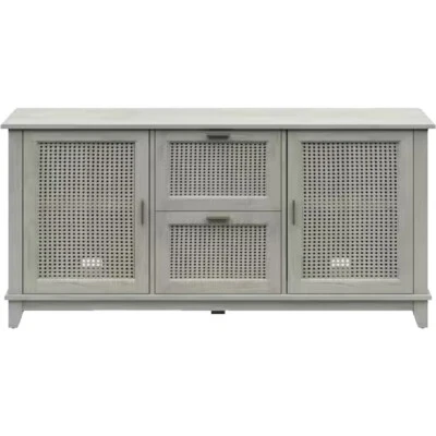 Twin Star Home Sideboard Buffet (Fairfax Oak) - Assembly Required - Image 1 of 4