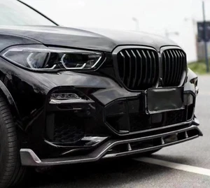 BMW G05 X5 M deportivo alerón delantero ala labio fibra de carbono real 2019+ - Imagen 1 de 3