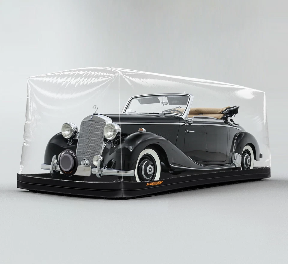 Cubierta de burbuja para coche Amazon Protection Mercedes Benz 170 - almacenamiento clásico interior Foto 1 de 4