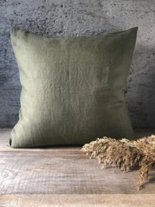 1pc Calvin Klein Square Throw Pillow Case Greenish Gray 20" x 20" Decor Cover - Picture 1 of 7