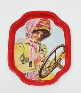Vintage Coca-Cola Metal Tip Tray 1970-80's Reproduction 7.5" x 6.5" - NEW/Unused - Picture 1 of 4