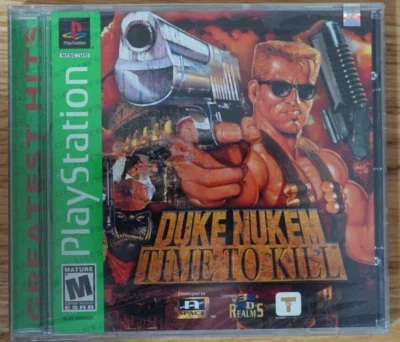 Duke Nukem: Time to Kill Greatest Hits (Sony PlayStation 1, 2001) FACTORY SEALED - Image 1 of 4