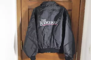 Chaqueta De Colección Años 90 Whitney Houston The Bodyguard Para Hombres Negra Personal/Promoción XL - Imagen 1 de 4