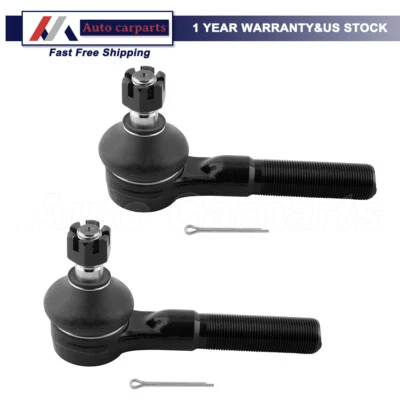 Front Outer Tierods For 1983-97 Ford Ranger Bronco II Mazda B4000 B3000 Navajo - Image 1 of 4