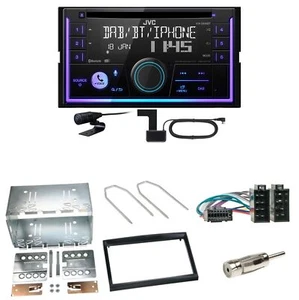 JVC KW-DB95BT Bluetooth Digitalradio Einbauset für Peugeot 307 Citroen C2 C3 - Bild 1 von 1