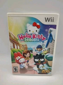 Hello Kitty Seasons For Nintendo Wii - Complete In Box & Tested - Picture 1 of 6