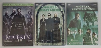 The Matrix Trilogy DVD - The Matrix, The Matrix Reloaded, The Matrix Revolutions - Image 1 of 4