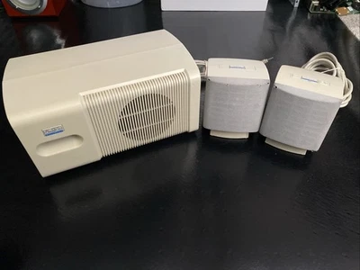 Altec Lansing ACS45 Multimedia Computer PC 2.1 Speaker System Sounds Great - Image 1 of 4