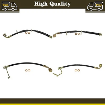 Línea de freno de manguera de freno delantera trasera para Dodge Nitro 3,7 L 4,0 L Foto 1 de 4