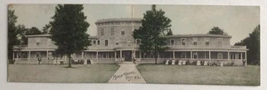 Cartolina d'epoca pieghevole aperta Maple Grove Hotel Chillicothe Ohio - Foto 1 di 3