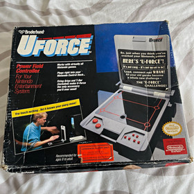 U-Force Motion Controller for Nintendo NES w/ Box Manuals no polystyrene in box