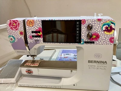 BERNINA B 770 QE Plus KAFFE FASSETT Näh- und Quiltmaschine mit BSR - Bild 1 von 4