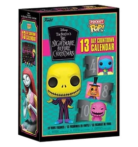 Funko Calendario de Adviento 13 Días - Pesadilla Antes de Navidad - Luz Negra - Imagen 1 de 2